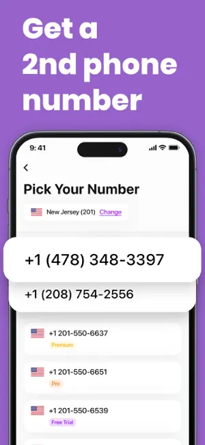 2nd Phone Number: Talk Plus screenshot 1
