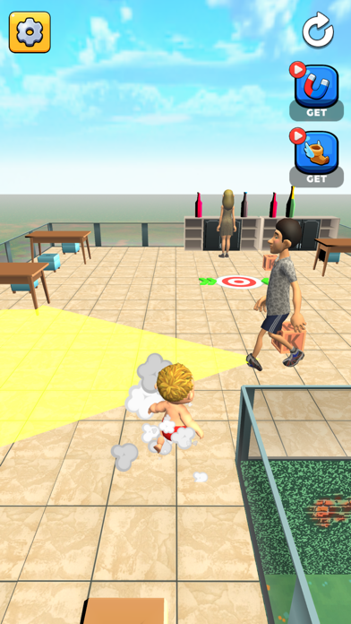 Yellow Baby Prank Game Screenshot