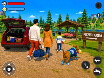 Pitbull Dog Simulator Pet Life iPad screenshot