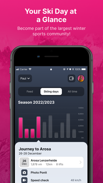 Screenshot 1 of Skiline App