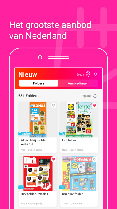 Folderz.nl Alle nieuwe folders Screenshot