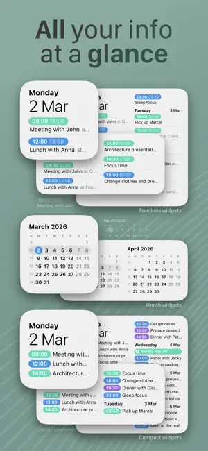 Agendo Week Calendar screenshot 4