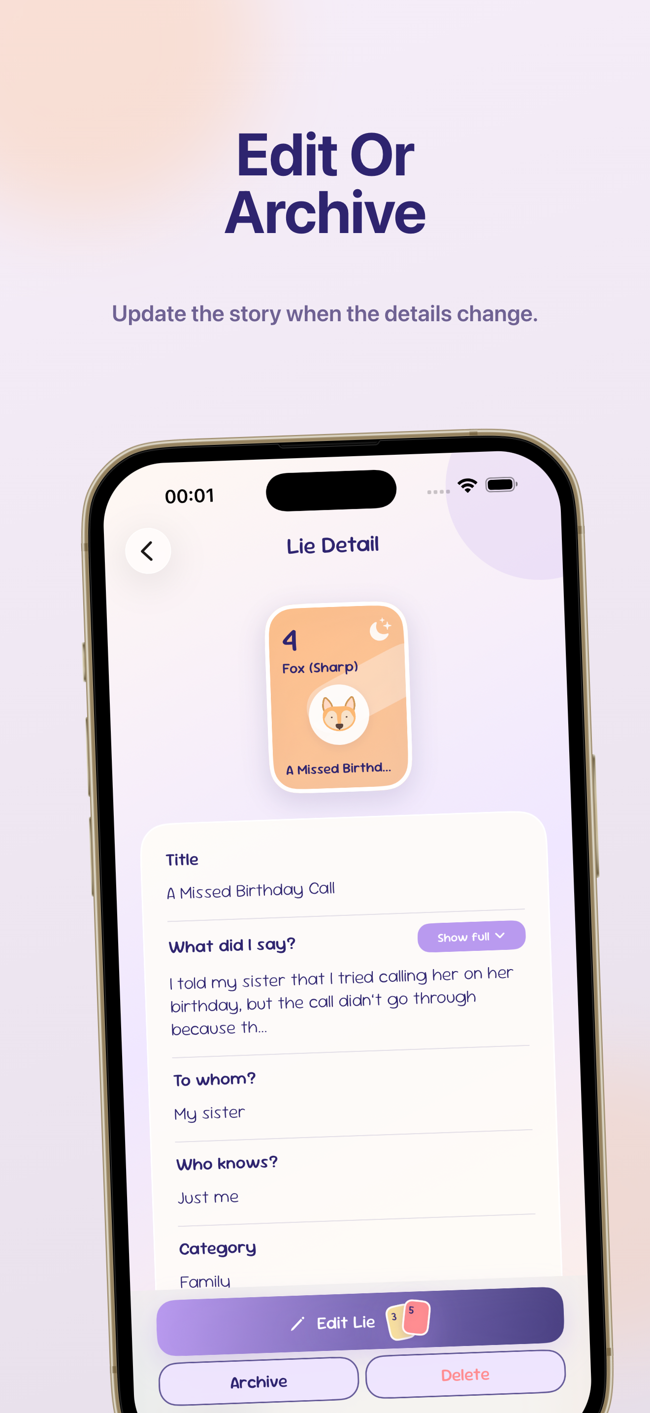 Story Keeper: Lie Tracker