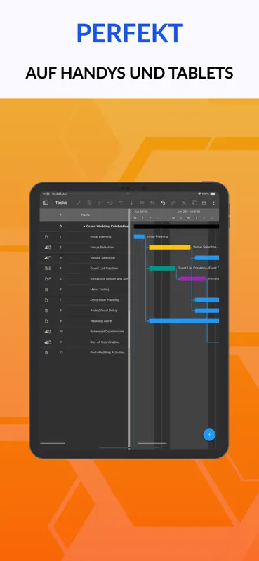 Gantt-Diagramm mit KI-Ingantt screenshot 9 of 10