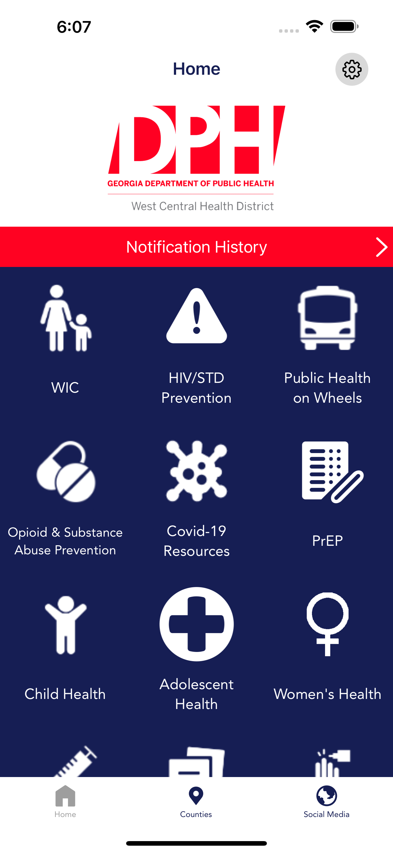 West Central Health District