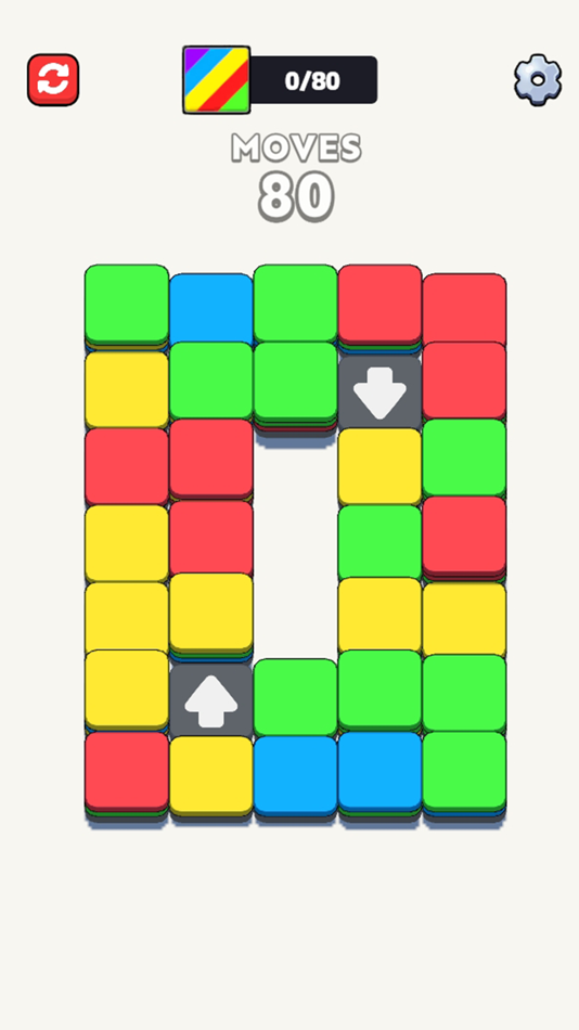 #3. Slide N Stack (iOS) 由: FanHaptic Studio