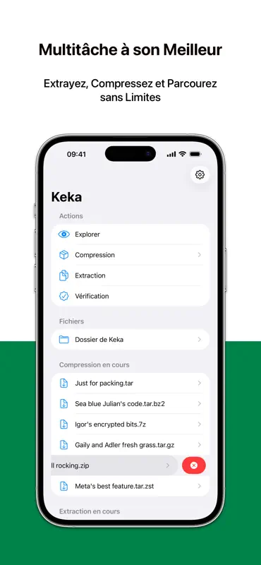 Keka screenshot 5 of 8