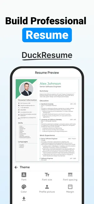 Resume Builder & PDF CV Maker screenshot 1
