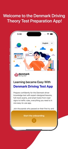 Denmark Driving Test screenshot
