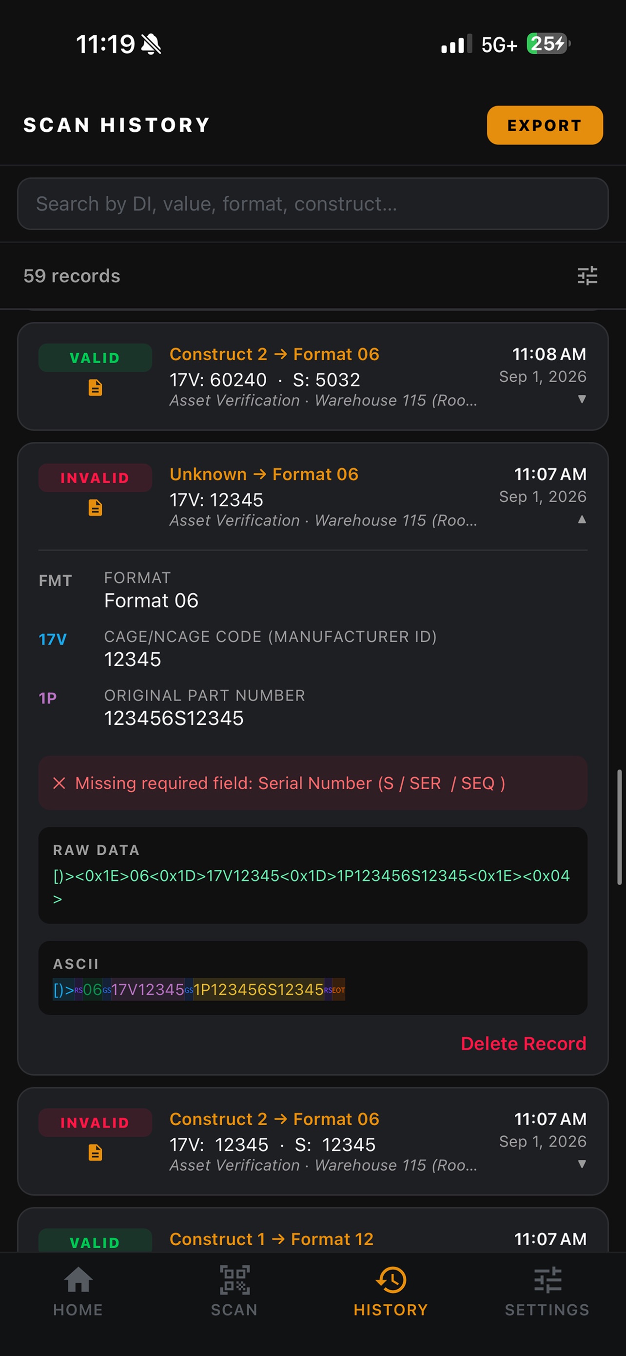 Screenshot 7 of CCG Validator