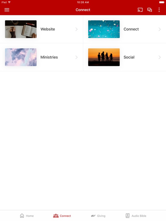Radiant Life Church Arizona iPad screenshot 2 - Education app
