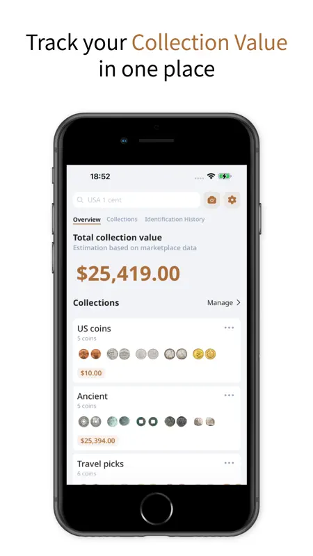ScanCoin: identify & check screenshot 2 of 5