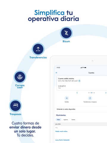 Banco Mediolanum España iPad screenshot 4