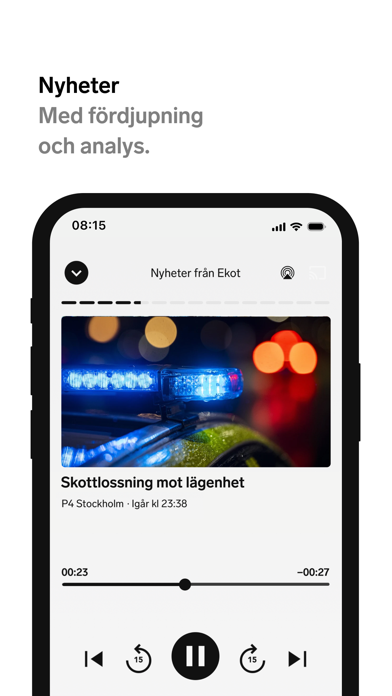 Screenshot #2 pour Sveriges Radio Play