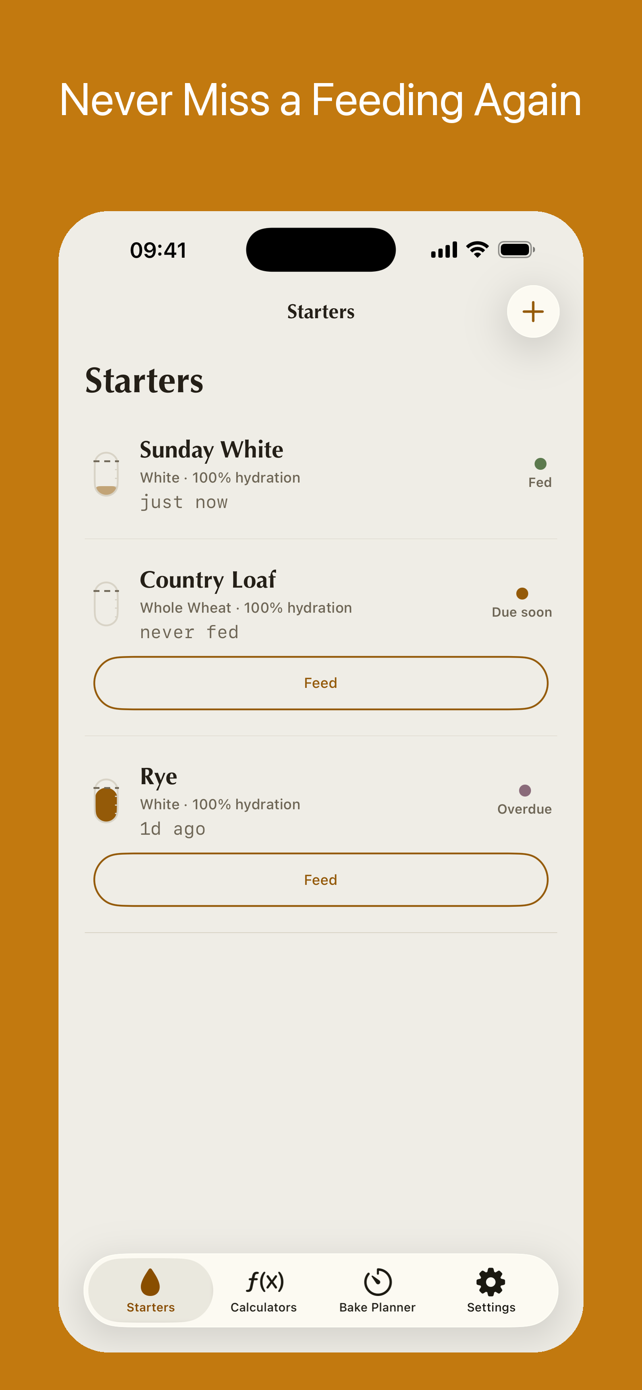 Sourdough Tracker - BakeIt! screenshot 2