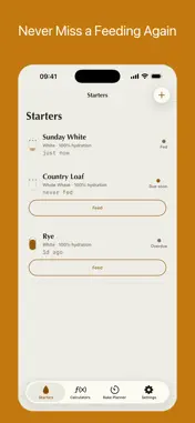 Sourdough Tracker - BakeIt! screenshot 2