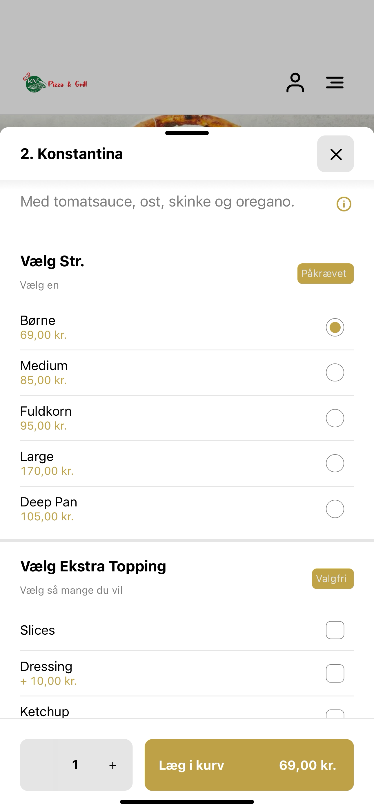KN2 Pizza & Grill screenshot 4
