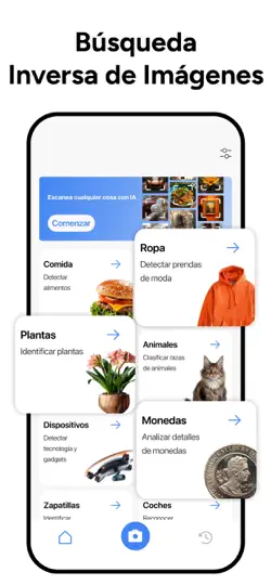 Captura de pantalla de Lens AI: Identifica Todo en iPhone 1