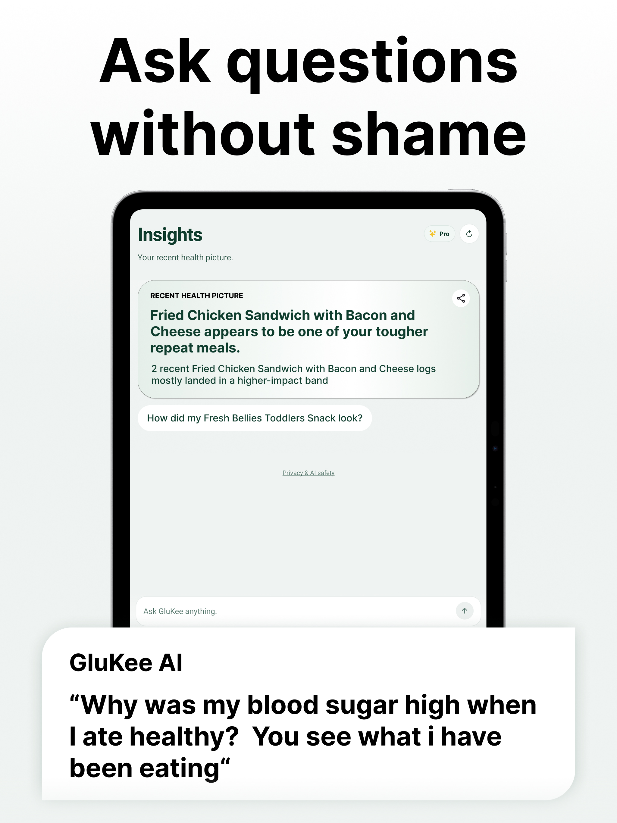 GluKee: Blood Sugar Tracker