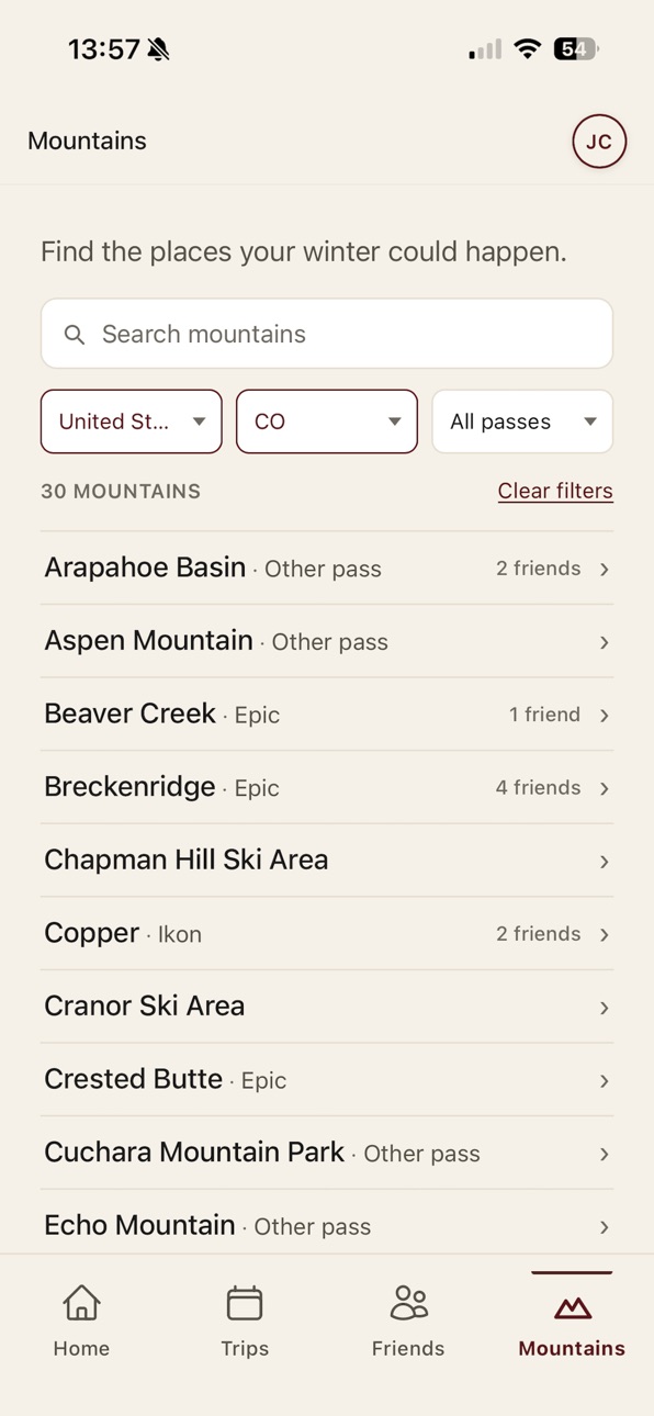 iPhone screenshot
