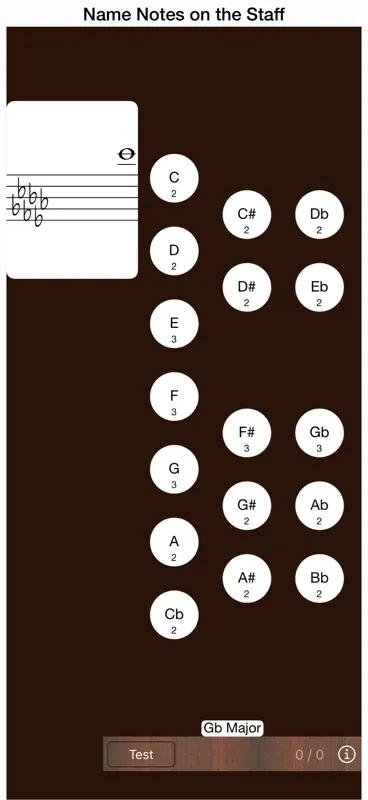 Bass Sight Reading Trainer screenshot 3 of 7