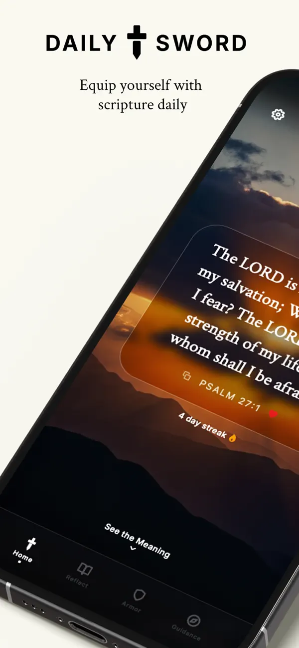 #1. Daily Sword (iOS) Ved: Daniel Cozzolino