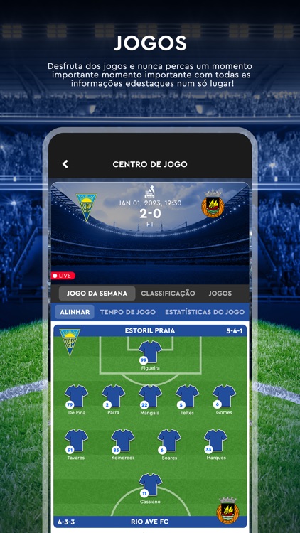 Estoril Fan App