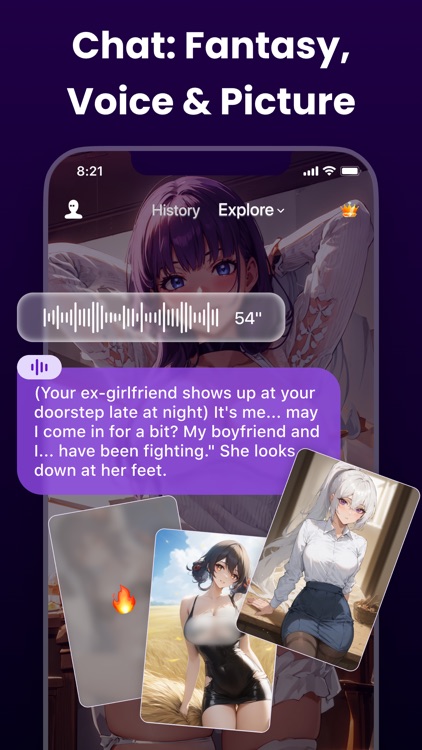 Wemate: Spicy AI Roleplay Chat screenshot-6