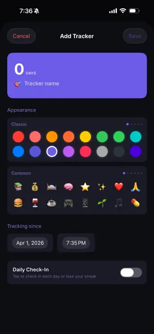 Resetlio: Habit Streak Tracker screenshot 4