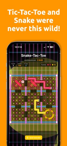 Snake-Tac-Toe iPhone screenshot