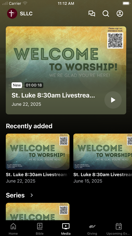 #2. St. Luke Haslett (iOS) 由: St. Luke Lutheran Church of Haslett