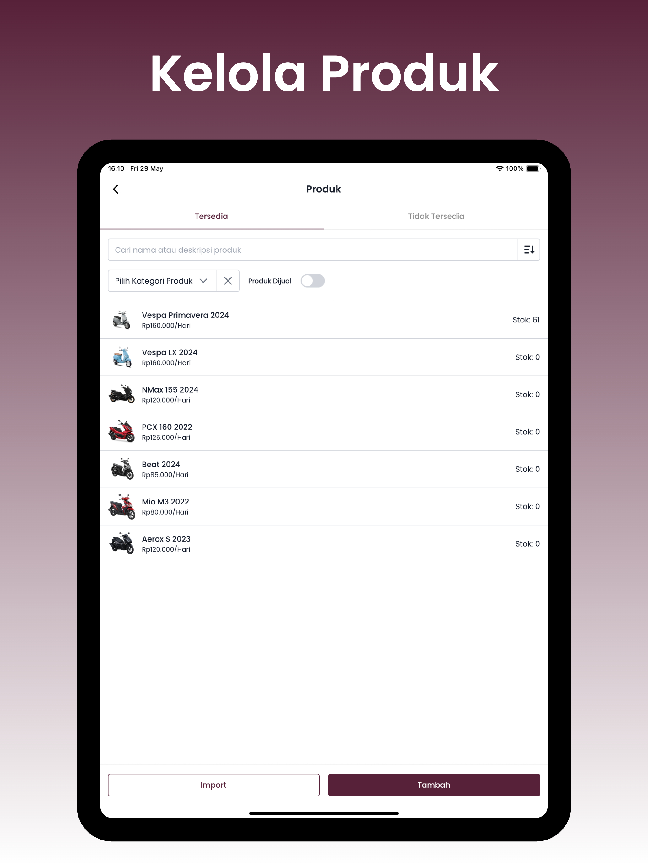 RentTap - Kasir Sewa/Rental screenshot 11