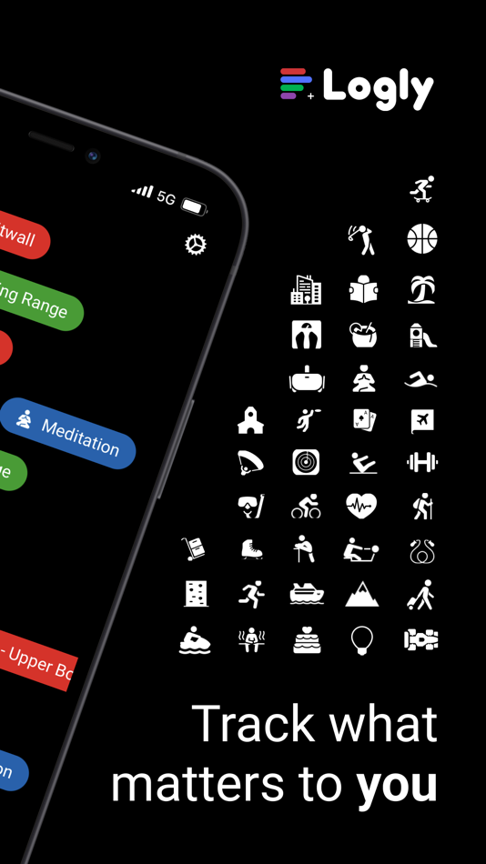 #3. Logly: Track Daily Activities (iOS) Ved: Logly LLC