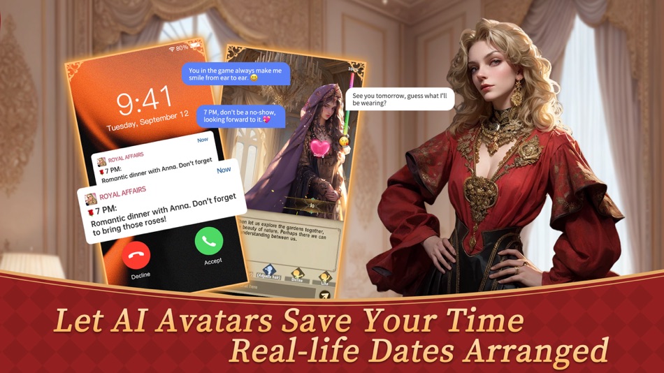#2. Royal Affairs - AI Knows You (iOS) Bởi: HAPPY CAT GAMING (HK) LIMITED