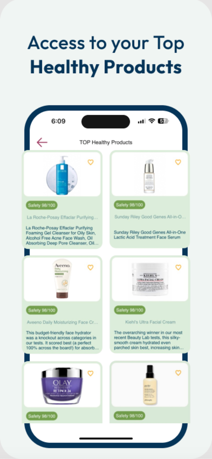 AI skin care scanner