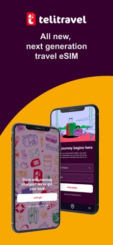 Telitravel: Global eSIM Data iPhone screenshot