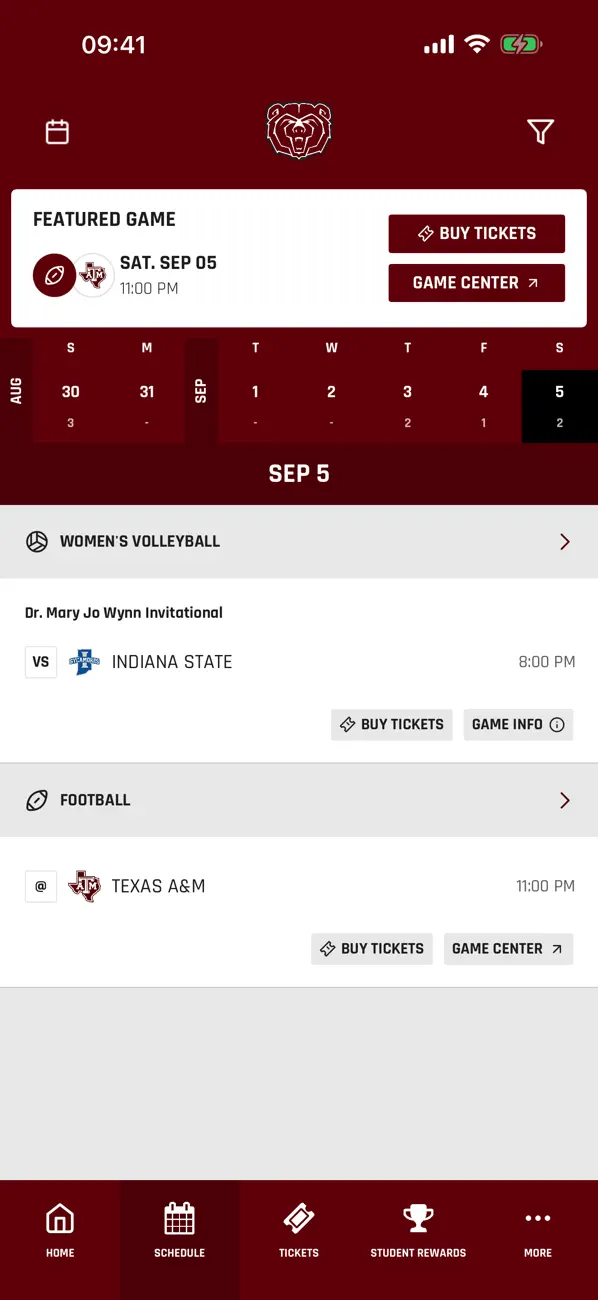Screenshot #2 pour Missouri State Bears Athletics