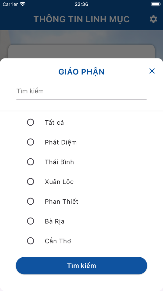 #3. Thông Tin Linh Mục (iOS) 由: Huy Hoang Manh