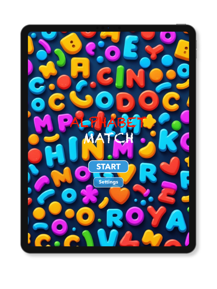 Alpha Match Memory Game
