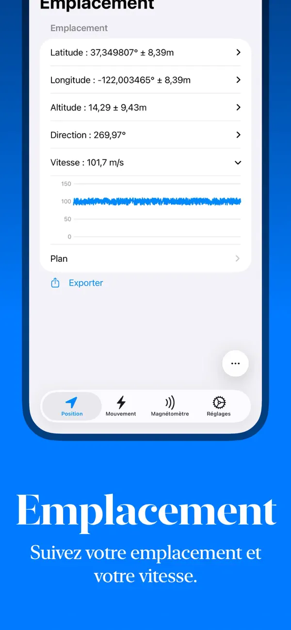 Screenshot #2 pour Sensor-App