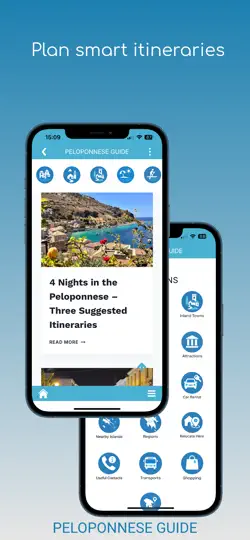 Screenshot von Peloponnese Guide auf dem iPhone 4