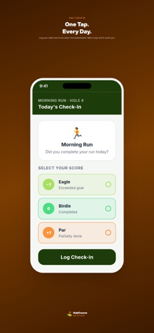HabiCourse: Habit Scorecard screenshot