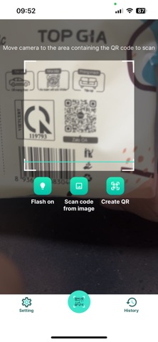 QRCode - Barcode Scanner Screenshot 2 of 7