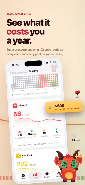 Countrol: Bad Habits Tracker screenshot 4