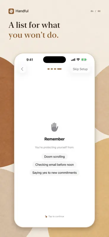 Handful - Daily Task Planner screenshot 6 of 8