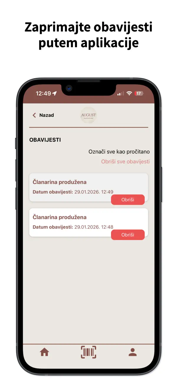 Screenshot #3 pour AUGUST pilates studio