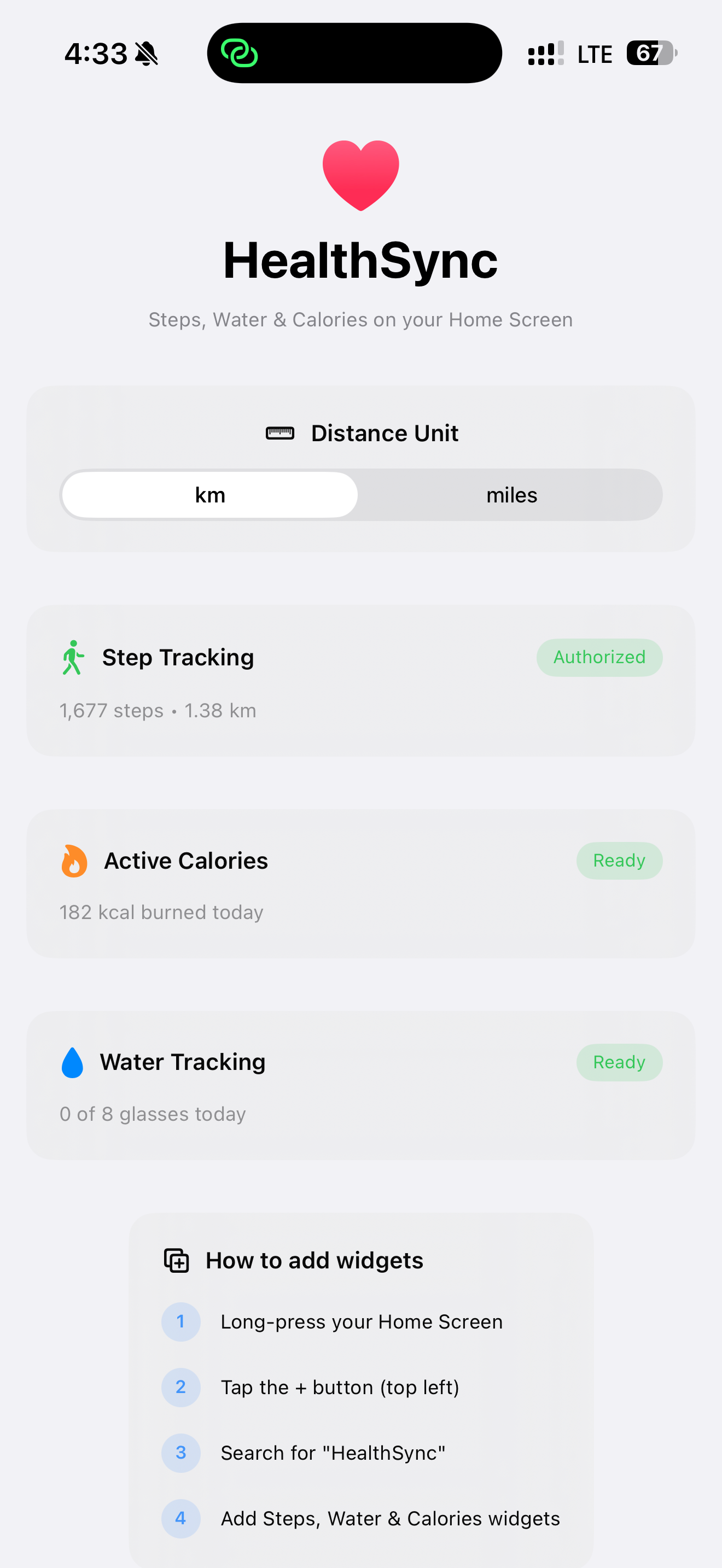 HealthSync screenshot 2