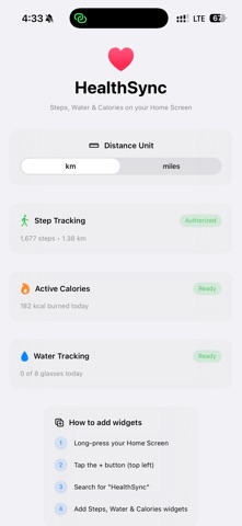 HealthSync screenshot