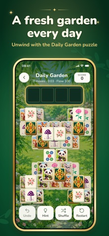 Cozy Garden Mahjong Tile Match screenshot 7