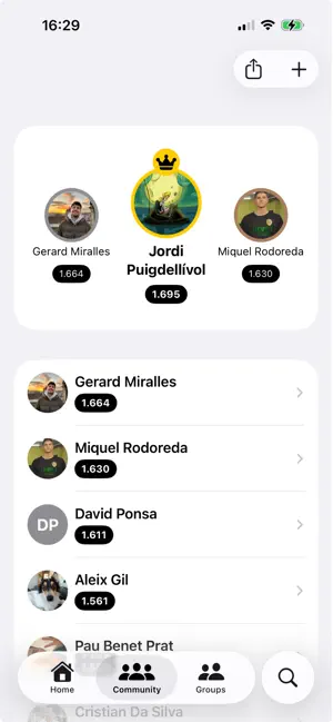 Pongmatch Table Tennis Network screenshot 4